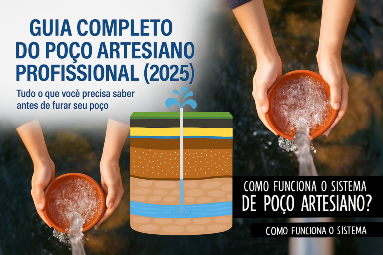 O Guia Completo do Poço Artesiano Profissional (2025)